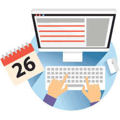 Kalender Illustration